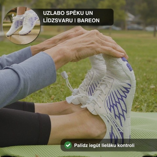 Bareon Pro - Veselīgi un neslīdoši basām kājām apavi (Unisex)